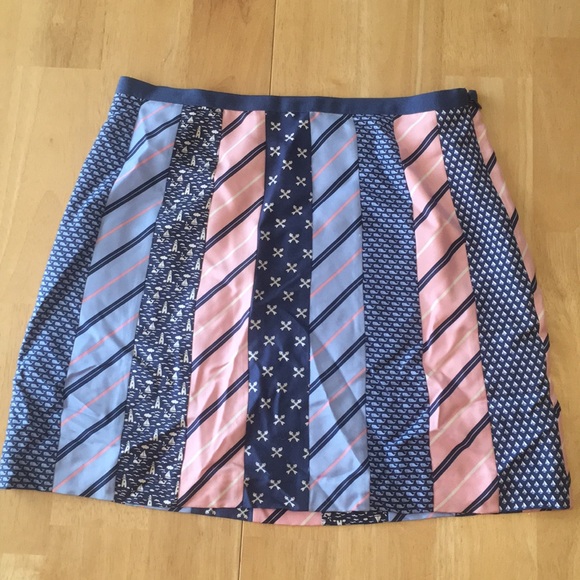 Vineyard Vines Silk Tie Skirt - Picture 1 of 2